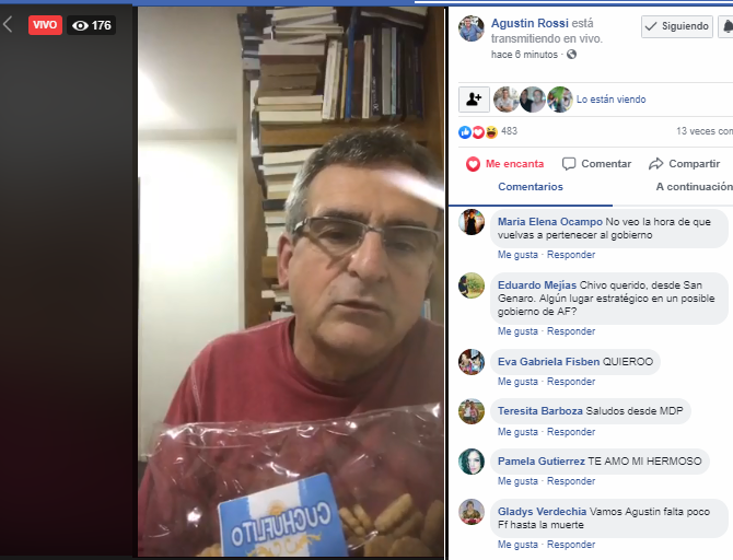 Rossi: Esperamos una multitud para el cierre de campaña de Alberto y Cristina en Rosario Rossi: Esperamos una multitud para el cierre de campaña de Alberto y Cristina en Rosario