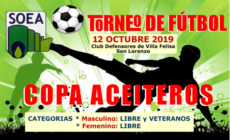 Se viene el Torneo Copa Aceiteros 2019 con el debut de una Categoría Femenina Se viene el Torneo Copa Aceiteros 2019 con el debut de una Categoría Femenina