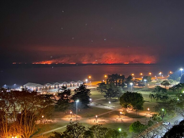 Incendios Apocalípticos en las islas frente a Rosario Incendios Apocalípticos en las islas frente a Rosario