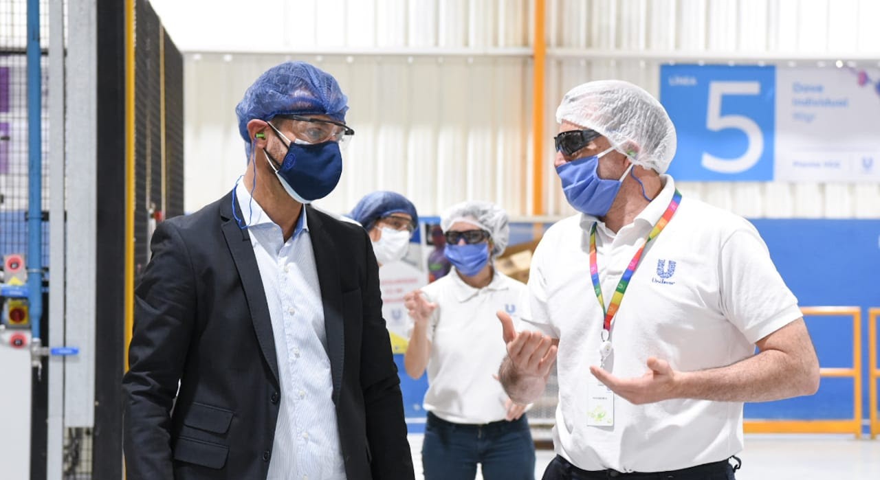 Ministerio de Trabajo de Santa Fe inspeccionó el protocolo por Covid -19 en Unilever Ministerio de Trabajo de Santa Fe inspeccionó el protocolo por Covid -19 en Unilever