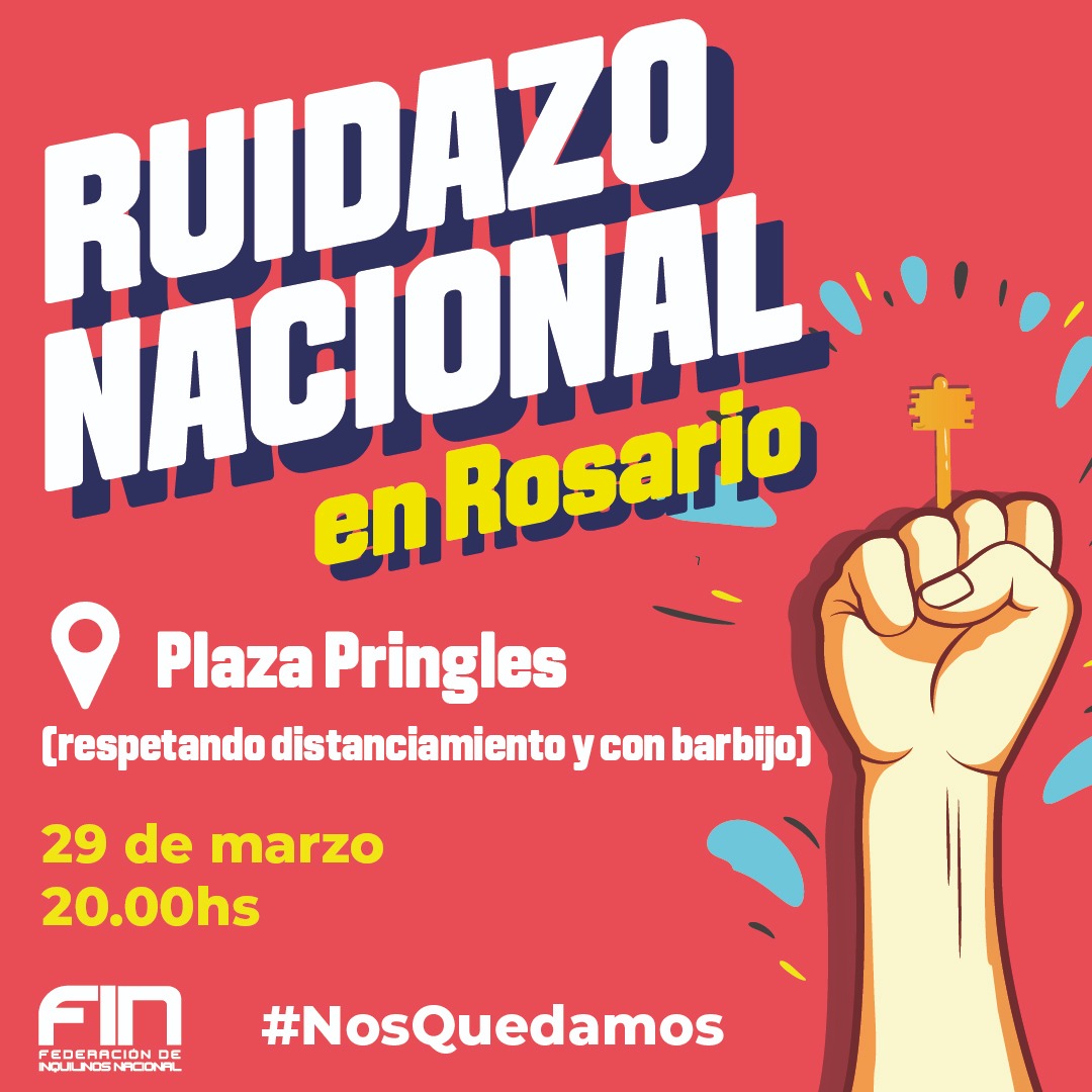 ESTE LUNES RUIDAZO INQUILINO EN TODO EL PAIS ESTE LUNES RUIDAZO INQUILINO EN TODO EL PAIS