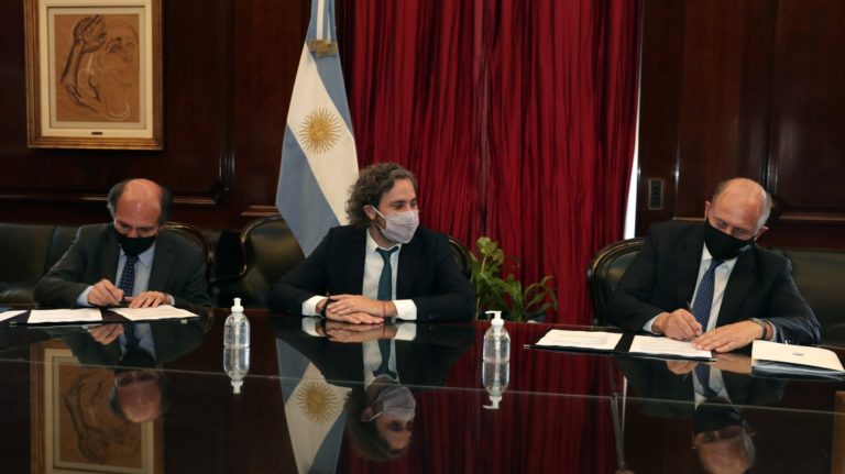 Perotti firmó convenio con Banco Nación para apoyar a sectores productivos Perotti firmó convenio con Banco Nación para apoyar a sectores productivos