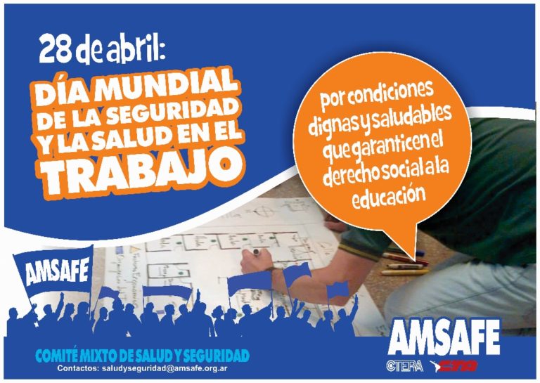 AMSAFE informa: Agendas. Titularizaciones. Seguridad y Salud. Situación COVID. Toma de Posesión AMSAFE informa: Agendas. Titularizaciones. Seguridad y Salud. Situación COVID. Toma de Posesión